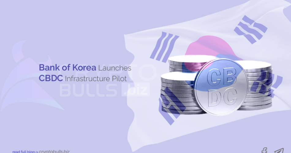 Bank of Korea Launches CBDC Infrastructure Pilot